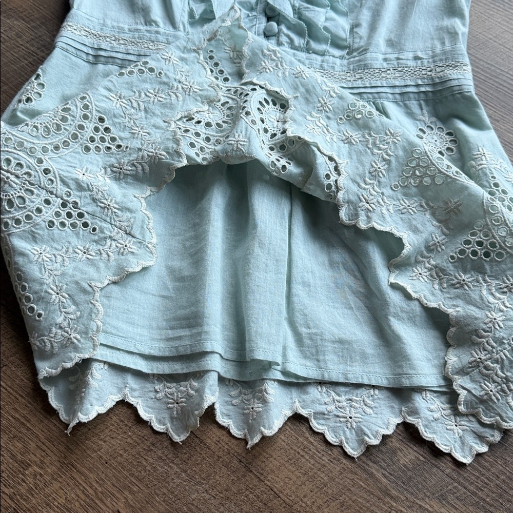 Floreat Sky Blue Top - Picture 7 of 13